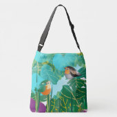 In de vallei van kleur en licht... crossbody tas (Achterkant)