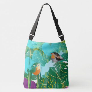 In de vallei van kleur en licht... crossbody tas
