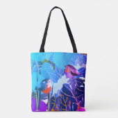 In de vallei van kleur en licht... tote bag (Achterkant)