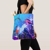 In de vallei van kleur en licht... tote bag (Dichtbij)