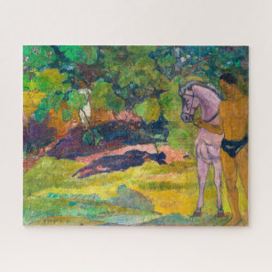 In de Vanillegaard, Man en Paard Gauguin Legpuzzel