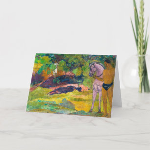 In de Vanillegaard, Mens en Paard Gauguin Kaart