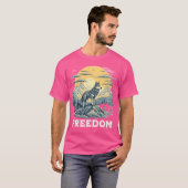 In de Verenigde Staten kamperen wandelen T-shirt (Voorkant volledig)