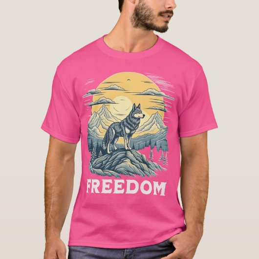 In de Verenigde Staten kamperen wandelen T-shirt (Voorkant)