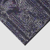 In de Verkeerspalm zwart tissuepapier (Detail)