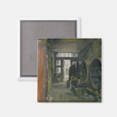 In de Vinegar Factory in Hamburg, 1891 Magneet (Voorkant / Achterkant)