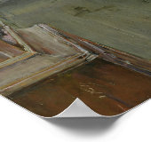 In de Vinegar Factory in Hamburg, 1891 Poster (Hoek)