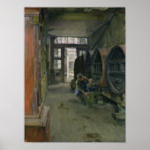 In de Vinegar Factory in Hamburg, 1891 Poster (Voorkant)