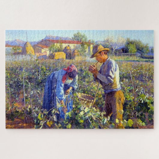 In de Vineyard Elin Danielson-Gambogi 1898 Legpuzzel (Horizontaal)