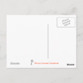 In de vleugels van een engel briefkaart (Achterkant)