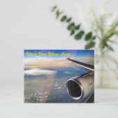 In de vlucht - Ik wou dat je hier was - Briefkaart (Staand voorkant)