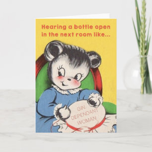 In de volgende kamer - grappige Moederdag Kaart