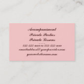 "in de vorm van bessen en crème" [b] visitekaartje (Achterkant)