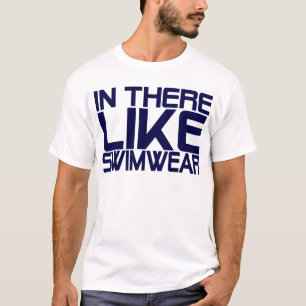 In de vorm van zwemkleding t-shirt