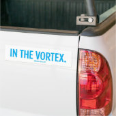 In de Vortex. Bumpersticker (Op Truck)