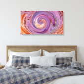 In de Vortex Canvas Afdruk (Insitu (Slaapkamer))
