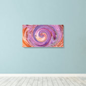 In de Vortex Canvas Afdruk (Insitu (Houten vloer))