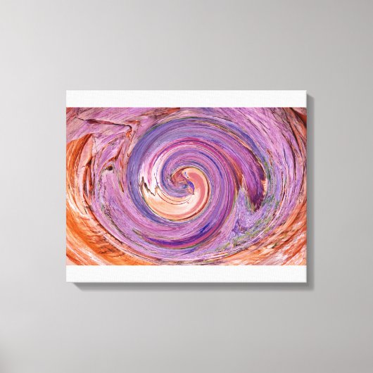 In de Vortex Canvas Afdruk (Voorkant)