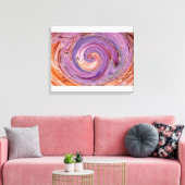 In de Vortex Canvas Afdruk (Insitu (Woonkamer))