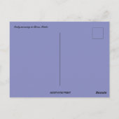 In de vroege ochtend in Boise Idaho Briefkaart (Achterkant)