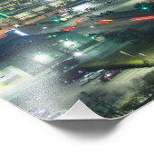 In de vroege ochtend in het centrum van Dallas. Foto Afdruk (Hoek)