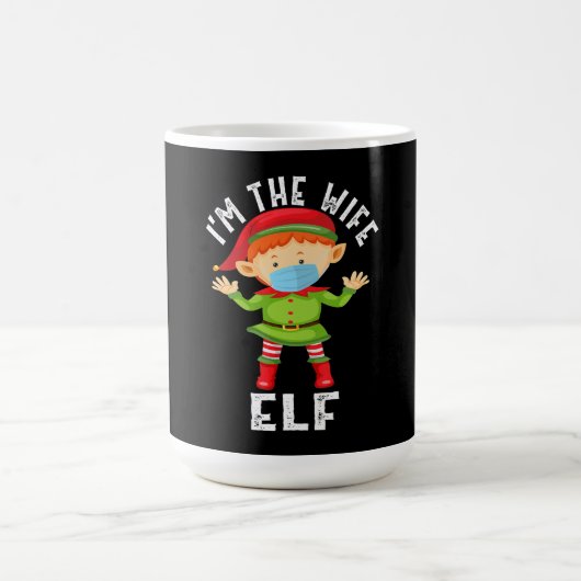 In De Vrouw Elf Grappig Kerstcadeau Magische Mok (Midden)