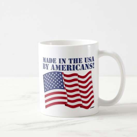 IN DE VS GEMAAKT DOOR AMERIKANEN! KOFFIEMOK (Rechts)