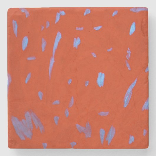 In de vulkaan stenen onderzetter (Voorkant)