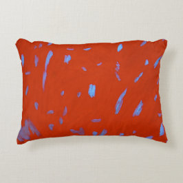 In de vulkaanas accent kussen