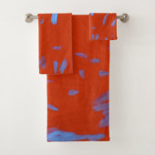 In de vulkanische badhanddoek set bad handdoek (Insitu)