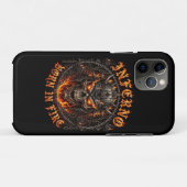 In De Vuur Geboren Schedel Case-Mate iPhone Case (Achterkant (horizontaal))