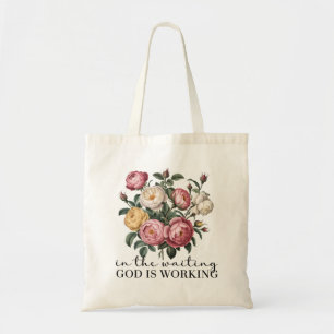 In de Wacht werkt God Tote Bag