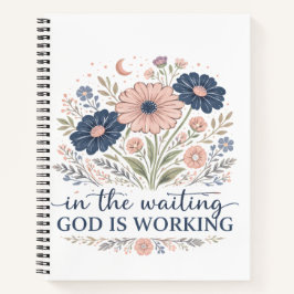 In de Wachtende God is Werkend Journal  Notitieboek