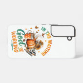 In de wachtkamer... samsung galaxy hoesje (Achterkant horizontaal)