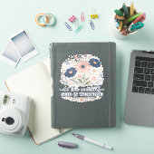 In de Wachtperiode Werkt God Sticker (iPad Cover)