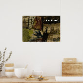 IN DE WACHTSTAND POSTER (Keuken)