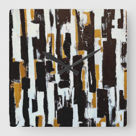 In de wandklok van het Bos