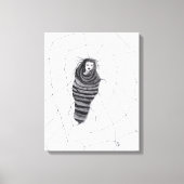 "in de war" canvas afdruk (Voorkant)