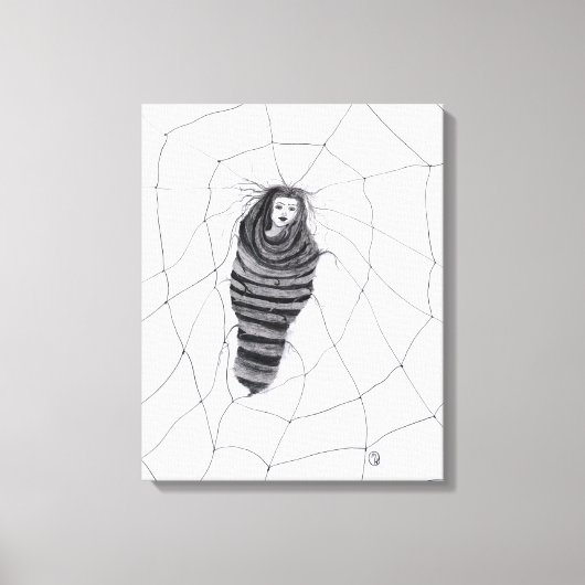 "in de war" canvas afdruk (Voorkant)
