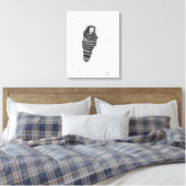 "in de war" canvas afdruk (Insitu (Slaapkamer))