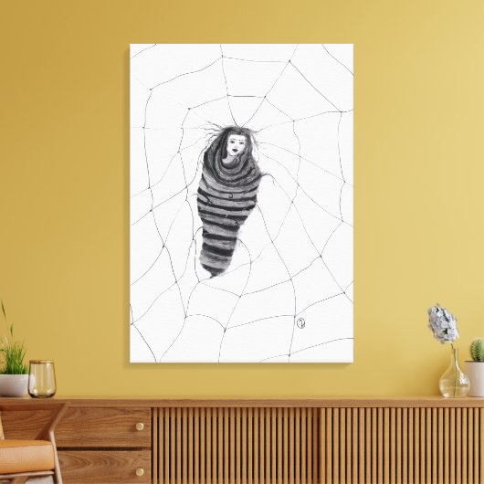 "in de war" canvas afdruk (Insitu (Woonkamer))