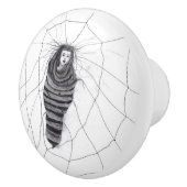 "in de war" keramische knop (Rechts)