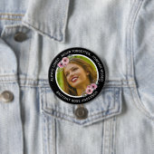 In de Waterverf van het Geheugen van het Verlenen  Ronde Button 7,6 Cm (In situ)