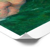 "IN DE WAVES" 1889 PAUL GAUGUIN POSTER (Hoek)