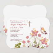 In de wei religieuze uitnodiging (Voorkant / Achterkant)