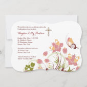 In de wei religieuze uitnodiging (Voorkant)