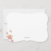 In de wei religieuze uitnodiging (Achterkant)