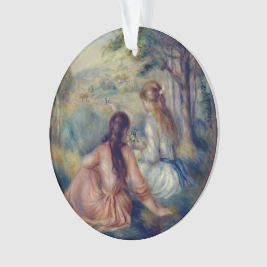 In de wei van Renoir: Kerstmis Ornament (voorkant)