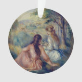 In de wei van Renoir: Kerstmis Ornament (voorkant)
