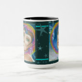 In de wereld buiten de ruimte Fantasy Portret Mok (Midden)